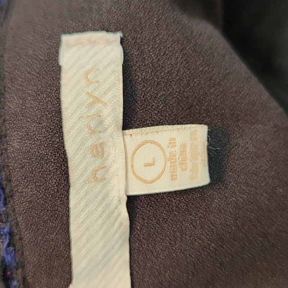 Harlyn navy blue and black lace dress 2 - Picture 14 of 16